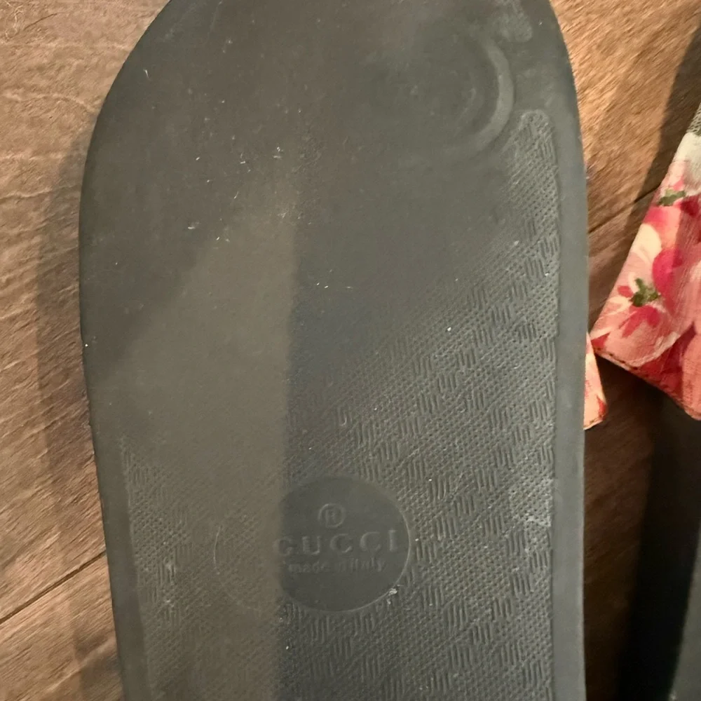 Gucci GG Blooms Supreme-canvas slides